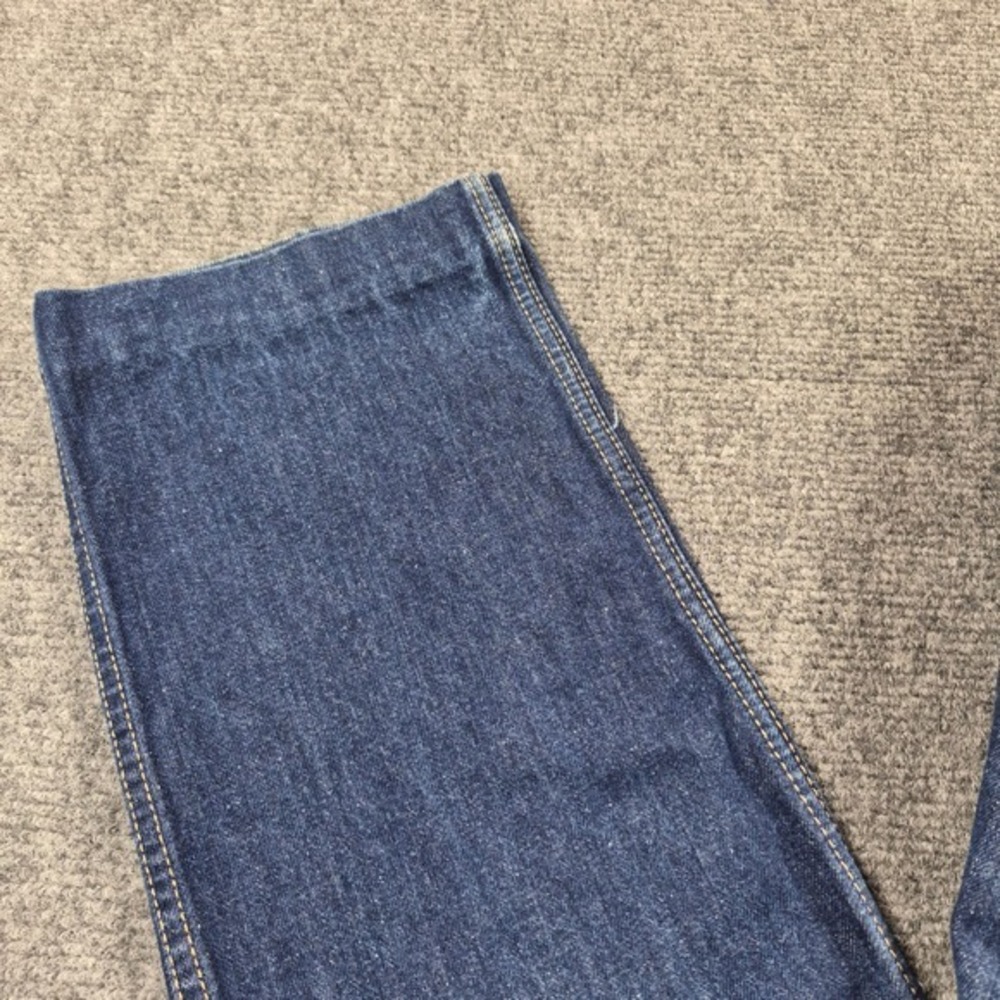 Vintage Calvin Klein High Waisted Jeans Dark Wash Straight Leg 25 Made in USA - Picture 8 of 9